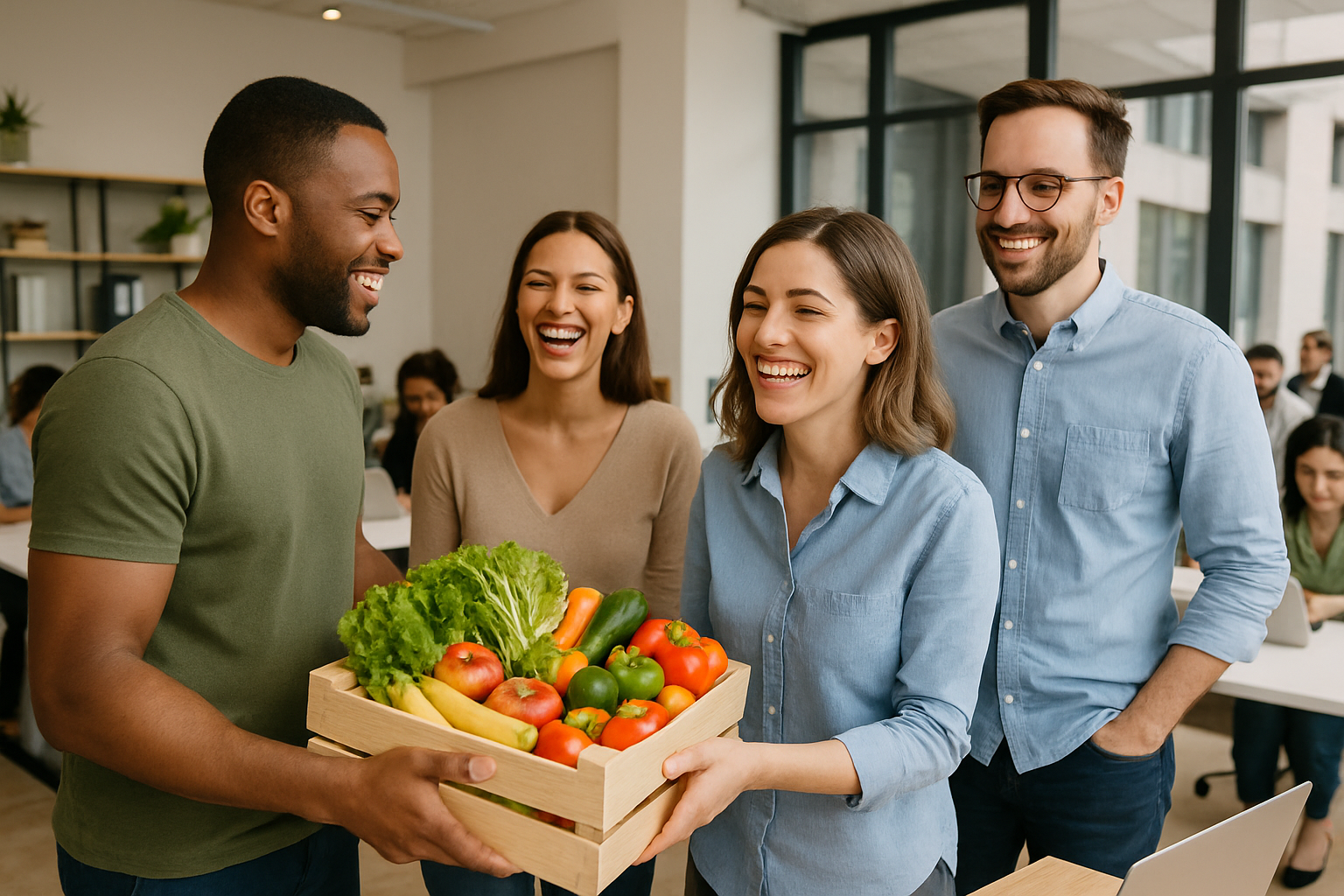 The Platinum Office Crate - Elevating office wellness with every delivery!