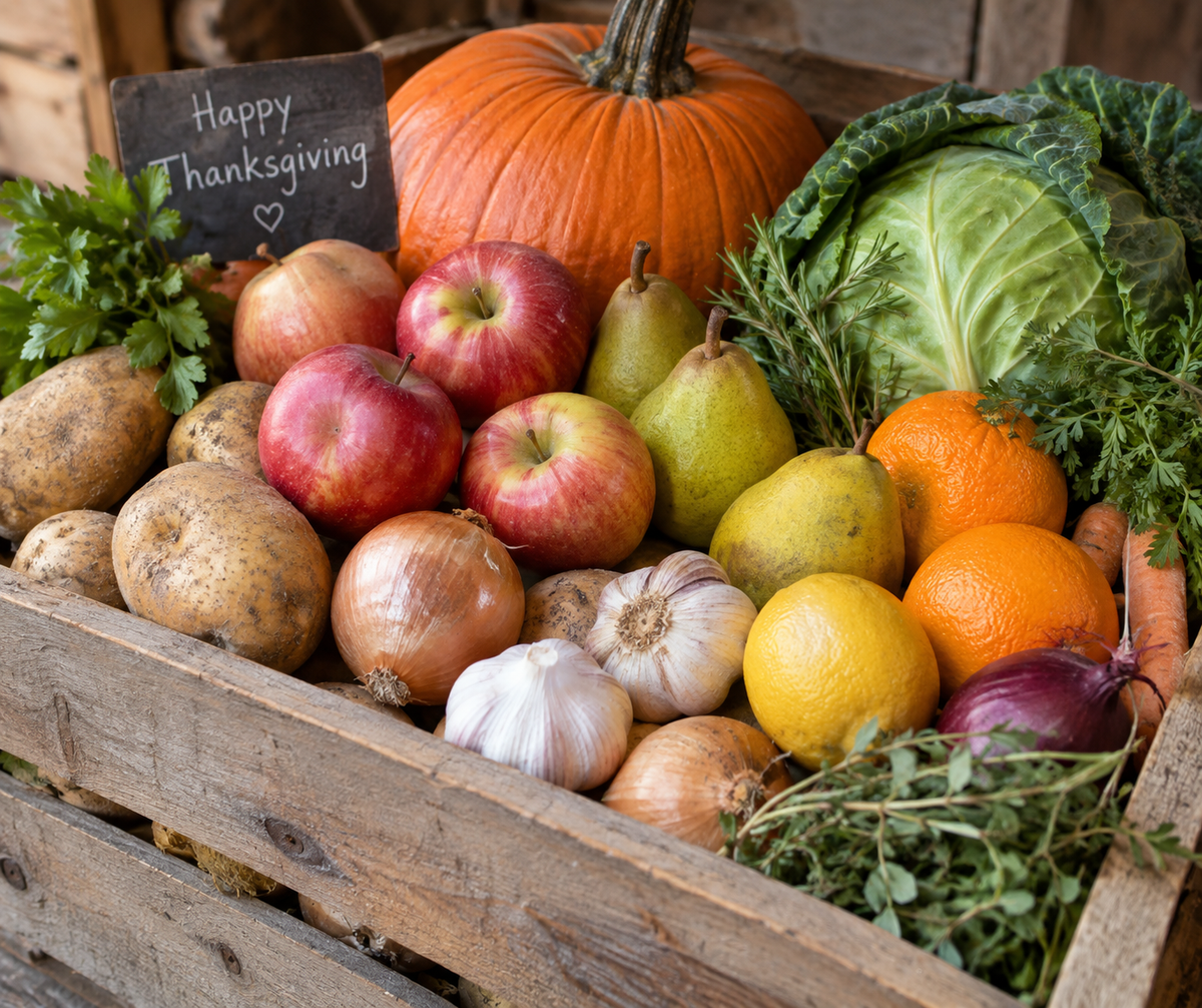 Thanksgiving 2026 special! Delivered Fresh on October 9-11th only.